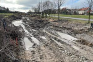 Tikras siaubas, kokiu purvynu į darbus ir mokyklas priversti klampoti gyventojai: „Kiek tai gali tęstis?“