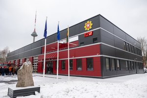 Baigta ugniagesių gelbėtojų stoties rekonstrukcija Vilniuje: nauda ir pareigūnams, ir visuomenei 