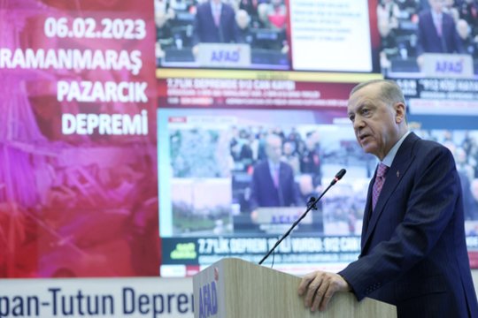 Turkijos prezidentas Recepas Tayyipas Erdoganas.