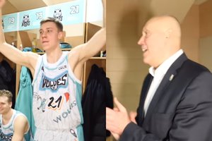 Po pergalės prieš „Žalgirį“ – R. Kurtinaičio kalba drabužinėje: „Rytoj devintą valandą į treniruotę“