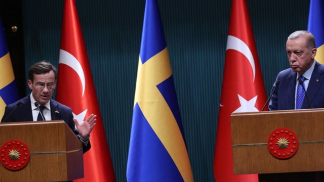 Švedija pasiruošusi atnaujinti dialogą su Turkija: tikina, kad dabar tam tinkamos sąlygos