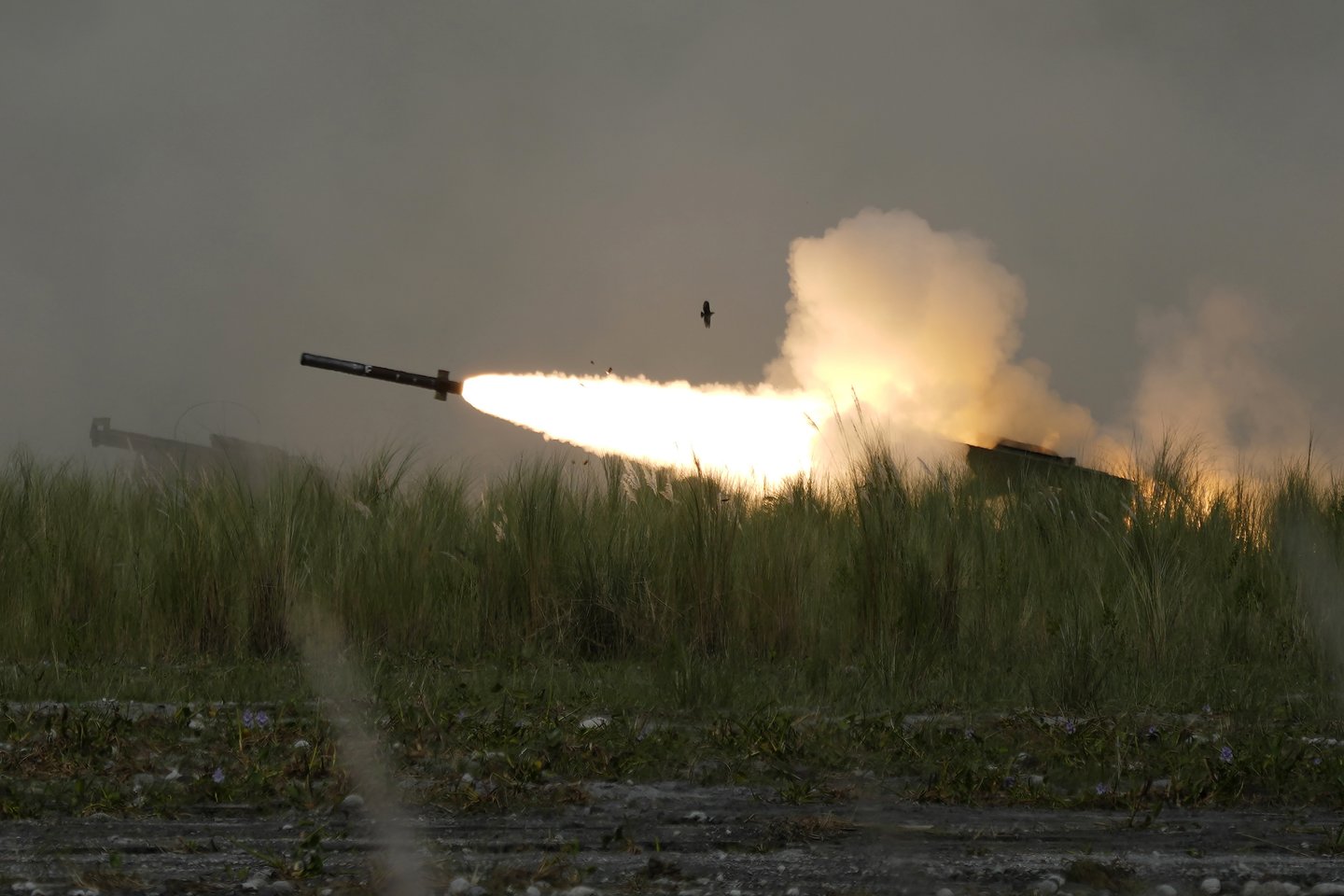 HIMARS raketų sistemos.