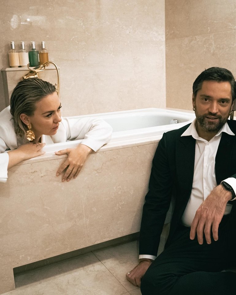 Monika Linkytė ir Leonas Somovas.<br> Pr.siuntėjo nuotr.