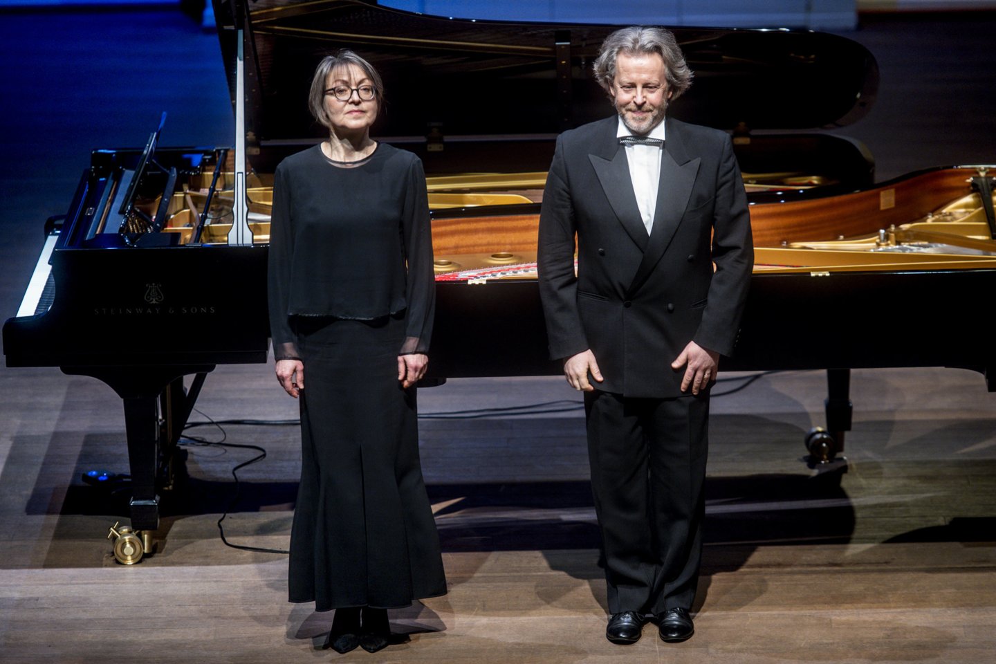 R. ir S. Zubovų dueto 25-mečio koncertas Nacionalinėje filharmonijoje.<br> D.Matvejevo nuotr.