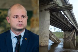 S. Gentvilas: Laisvės partija nepritarė automobilių taršos mokesčiui, tai dabar matome griūvančius tiltus