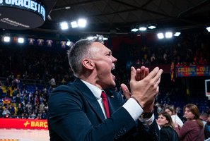 „Barcelona“ sieks revanšo, Š. Jasikevičius – pakeisti žaidėjų požiūrį: „Varžovai labiau norėjo laimėti“