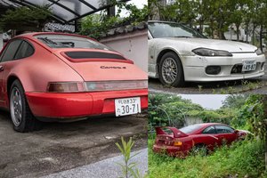Negalėjo patikėti tuo, ką aptiko: automobilių kapinyne stūkso gausybė išlaikytų legendinių automobilių