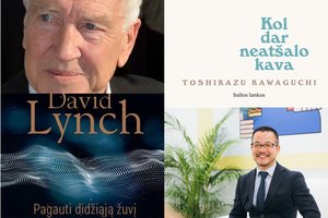 Tarp perkamiausių sausio mėnesio knygų – T. Kawaguchi ir D. Lyncho kelionės laiku