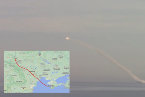 Rusijos sparnuotosios raketos kirto Moldovos oro erdvę