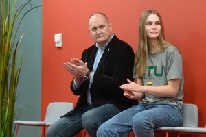 Neeilinį pasiekimą užfiksavusi krepšininkė J. Jocytė sulaukė jautrių tėčio žodžių