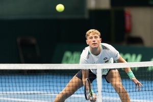 „Vitas Gerulaitis Cup“: E. Butvilui nepavyko žengti į dvejetų finalą, paaiškėjo vienetų pusfinalio dalyviai