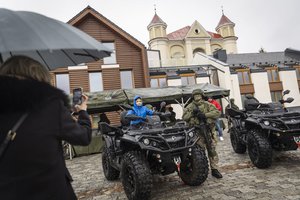 Kėdainiuose paminėta 1919 m. pergalė prieš sovietų Rusijos kariuomenę ir savanorio Povilo Lukšio žūties metinės