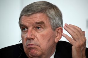 IOC prezidentas Th. Bachas: ne vyriausybėms spręsti dėl to, kas dalyvaus tarptautinėse varžybose