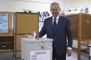 Kipre vyksta antrasis prezidento rinkimų turas