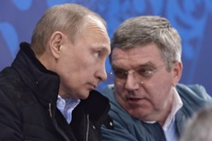 Olimpinio komiteto prezidentas Thomas Bachas keistais motyvais kreipėsi į Ukrainos sportininkus