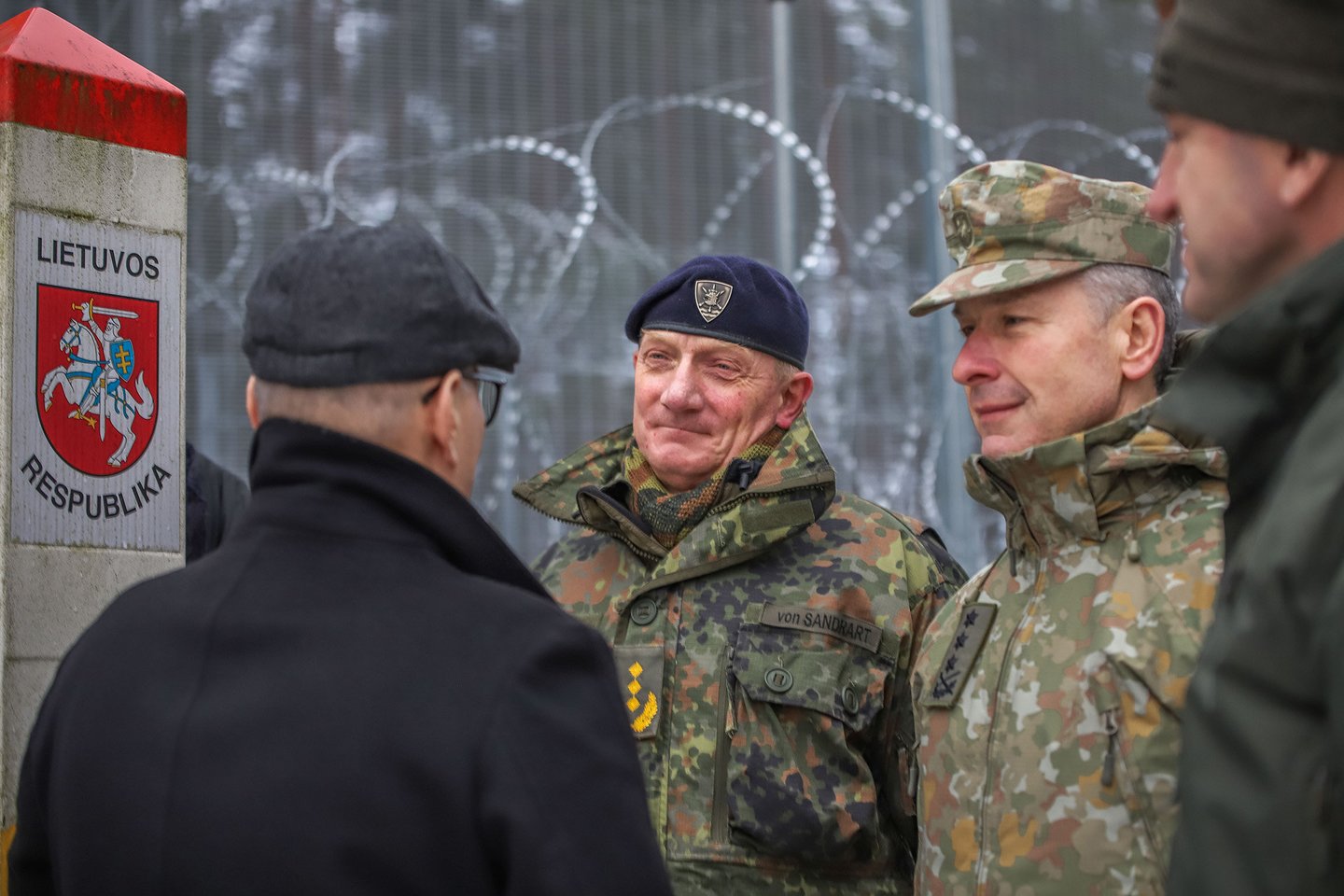 Lietuvos gynybos planai aptarti su NATO Šiaurės–Rytų daugianacionalinio korpuso vadu.