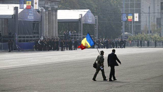 Moldova prabilo apie Maskvos sąmokslą: anot prezidentės, numatytos diversijos, įkaitų grobimas