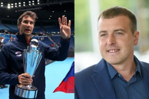 Rusų tenisininkams prasmukant į turnyrus Vilniuje teniso sąjungos vadovas R. Grušas tik atsidūsta: „Privalome juos priimti ir išlaikyti“