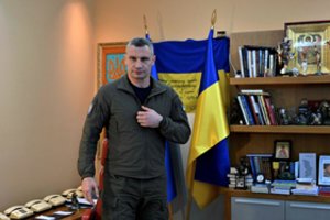 V. Klyčko: jei Rusijos sportininkai nori dalyvauti Olimpinėse žaidynėse, turi pasmerkti karą