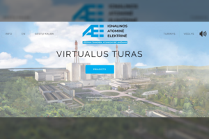 Startuoja virtualus turas po Ignalinos atominę eletrinę