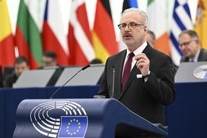 Latvijos prezidentas: padarėme didžiausią klaidą, pereidami prie priklausomybės nuo Rusijos energijos šaltinių