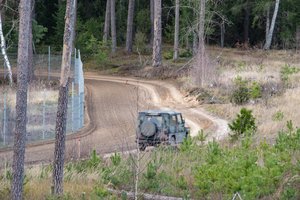 Trečią parą šalies pasienyje nefiksuota neteisėtų migrantų