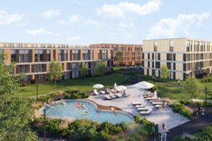 Verslininkai Klaipėdoje imasi didžiausio objekto per pastarąjį dešimtmetį: ant Dangės upės kranto – 11 daugiabučių