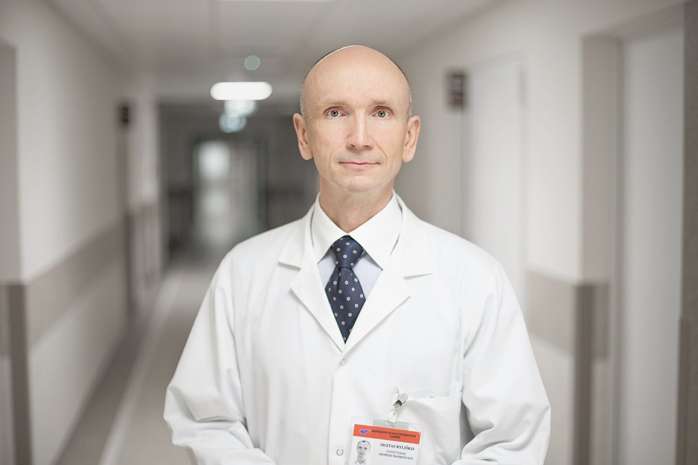 Gydytojas ortopedas-traumatologas dr. Sigitas Ryliškis<br>RVUL nuotr.