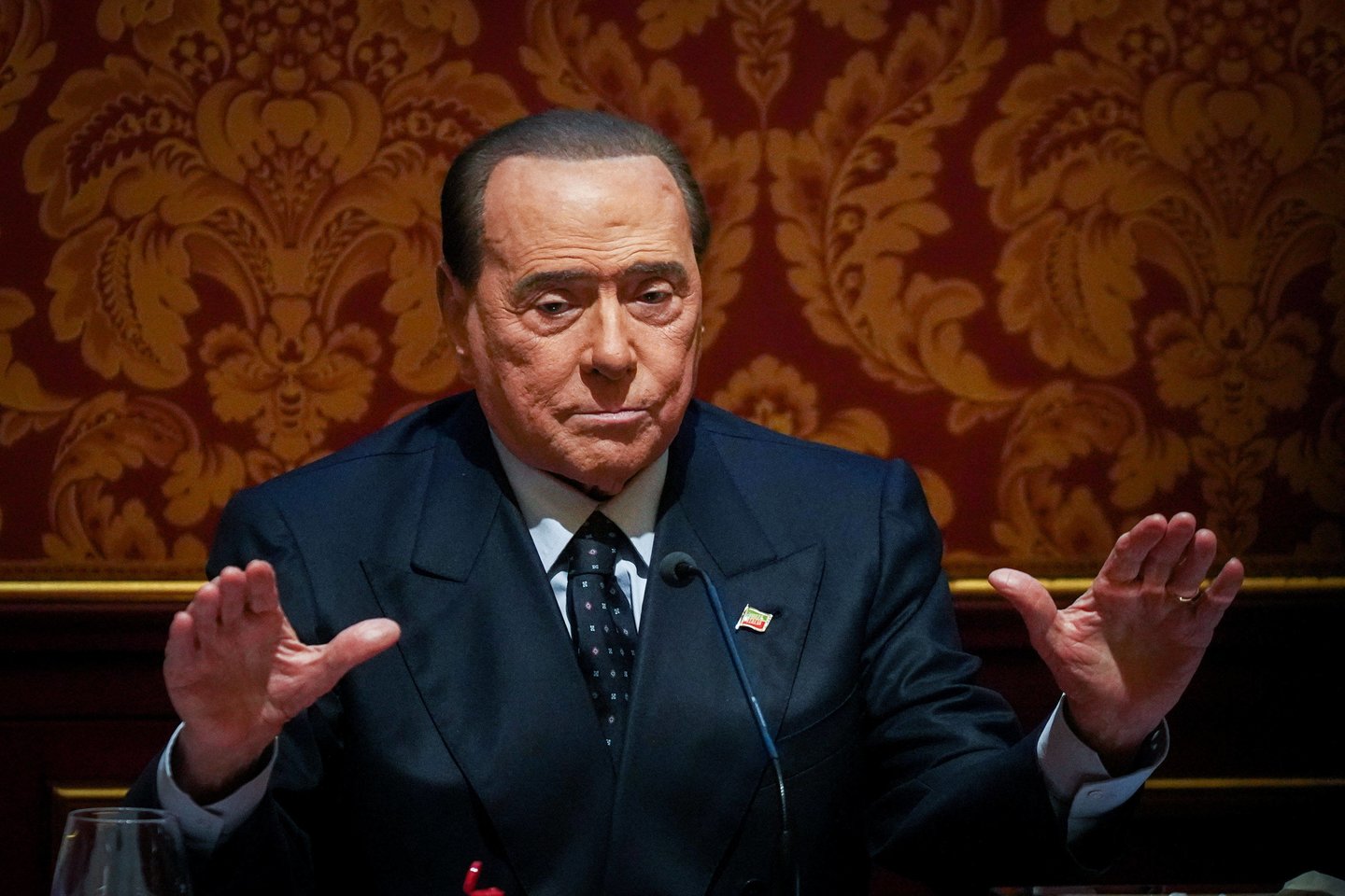 S. Berlusconi.<br>Nicola Marfisi/AGF/SIPA/Scanpix nuotr.