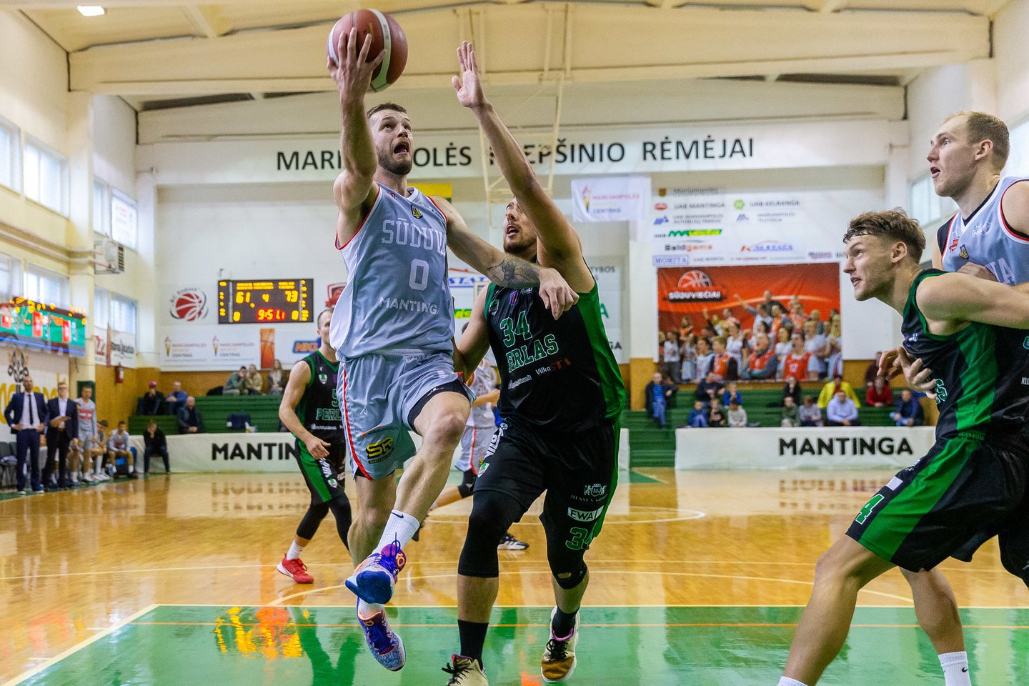 NKL susikirs Marijampolės „Sūduvos-Mantingos“ ir „Telšių“ komandos.<br> V.Kuralavičiaus nuotr.