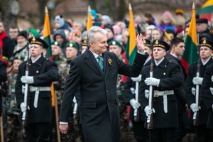 G. Nausėda: Ukrainos gynėjai tęsia kovą už mūsų visų teisę gyventi taikoje ir ramybėje