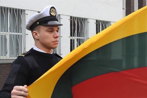 Valstybės šventėje garsiai nuskambėjo klaipėdietiškas šūkis – su jūra mes didesni