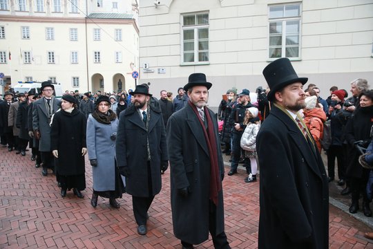  Vasario 16-oji Vilniuje.<br> R.Danisevičiaus nuotr.