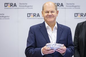 Vokietijos kancleris O. Scholzas lankysis Baltuosiuose rūmuose kovo 3 dieną