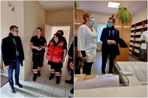 Dar vienoje savivaldybėje apsilankęs A. Dulkys: poliklinikoje nuo pietų – tušti koridoriai