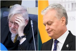 Vytautas Bruveris. Šokiruojančių patriarcho V. Landsbergio pareiškimų aidai ir ribas peržengęs G. Nausėda