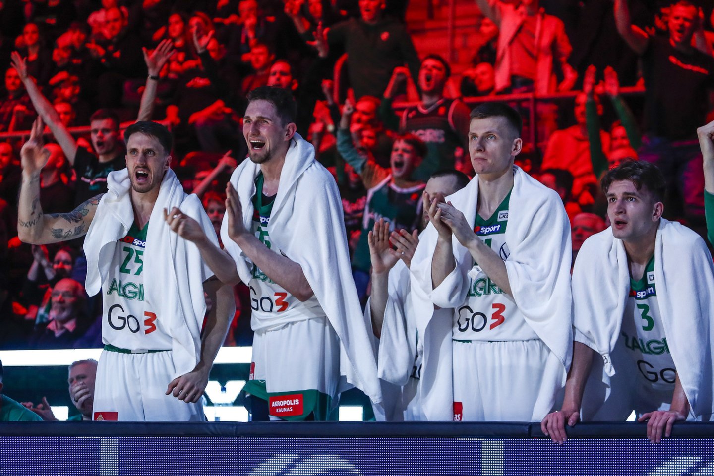 „Žalgiris“ aštuntą kartą iš eilės žengė į KMT finalą.<br>G.Šiupario nuotr.