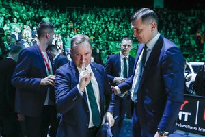 Pirmąjį titulą su „Žalgiriu“ nuskynęs K. Maksvytis: „Ledai pralaužti, tikiuosi, kad laužysime juos toliau“