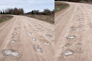 Gyventojai į savo kaimą patenka tik traktoriumi arba džipu: keliai – kaip Marso kanjonai