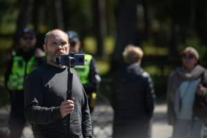 Liudytoja teisme: bijojau dalyvauti renginiuose, galvodama, kad L. Ragelskis ten bus