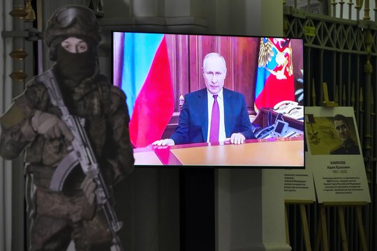 V. Putinas antradienį skaitys metinį pranešimą
