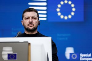 V. Zelenskis planuoja atvykti į NATO susitikimą Vilniuje