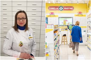 Pirmoji Lietuvoje vaistininko praktikos licenciją įgijusi ukrainietė su klientais jau kalba lietuviškai