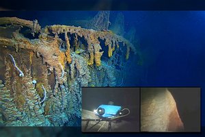 Paskelbta šiurpulius kelianti iki šiol dar nematyta vaizdo medžiaga iš nuskendusio „Titaniko“