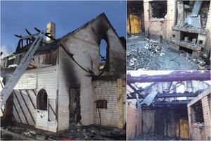 Tragiška nelaimė Marijampolės savivaldybėje: gaisras nusinešė žmogaus gyvybę