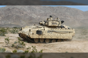 Naujame JAV pagalbos pakete Ukrainai – retas ir neįprastas šarvuotis