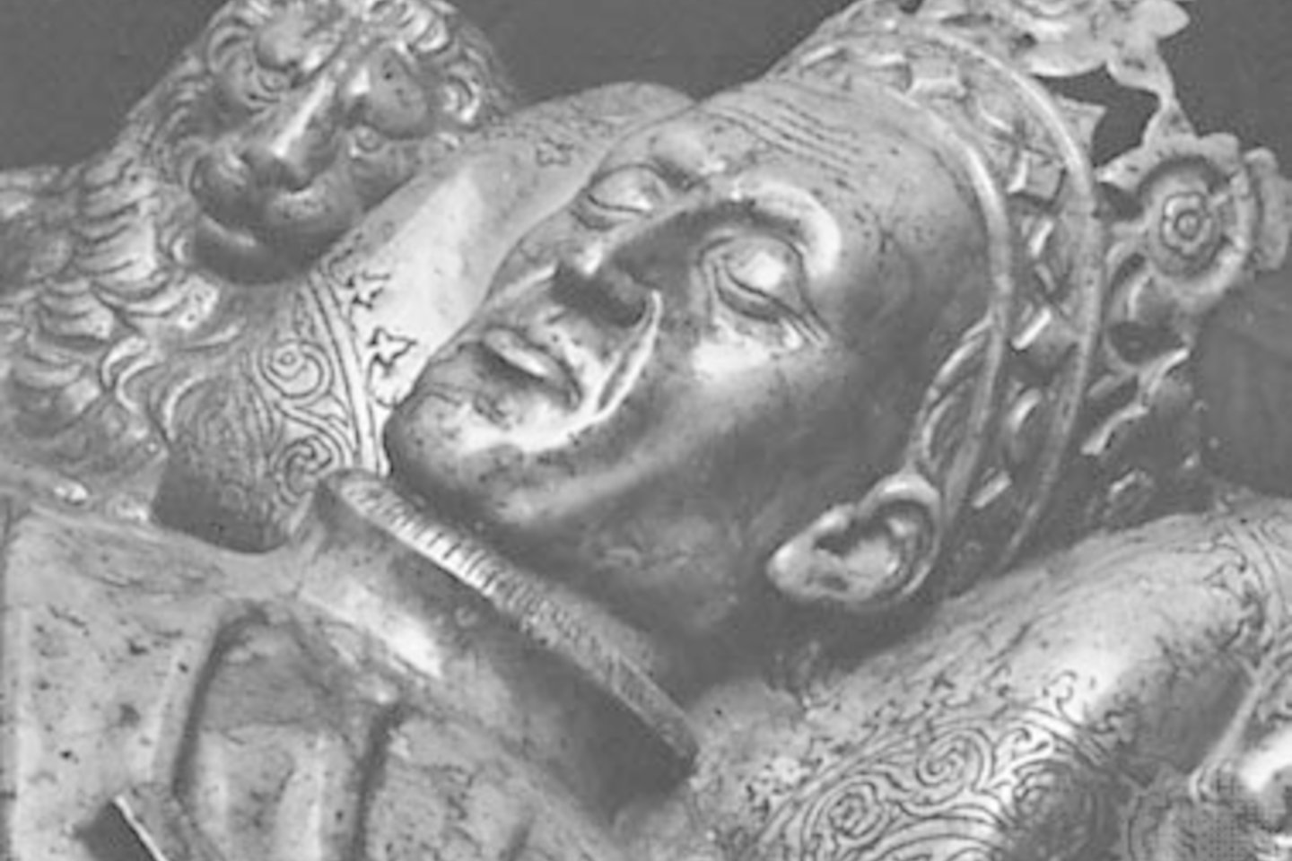 Jogailos portretas ant sarkofago, Vavelio katedra.<br>Wikipedios nuotr.