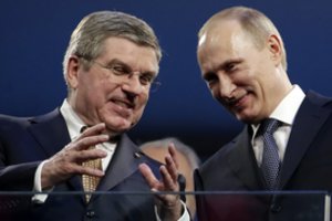 Th. Bachas toliau trypia vietoje: „Olimpinės žaidynės negali išspręsti visų problemų“
