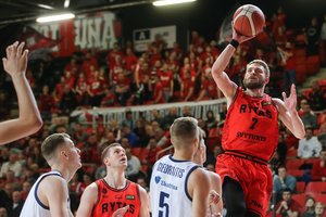 Gražiausiu vasario mėnesio LKL epizodu išrinktas G. Radzevičiaus dėjimas