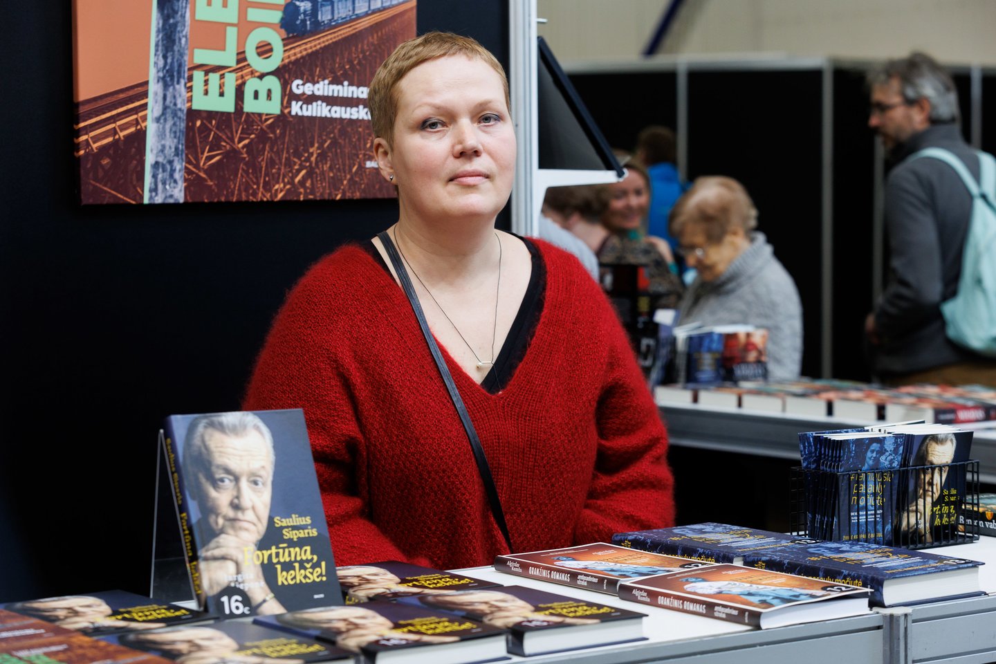 Ketvirtadienio rytą „Litexpo“ parodų ir kongresų centre įvyko iškilmingas 23-iosios Vilniaus knygų mugės atidarymas.<br>T.Bauro nuotr.